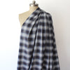 Italian 'Douglas' plaid fil coupé cotton twill, Oeko-Tex cert.