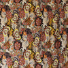 Italian 'floral mood' viscose knit - terracotta