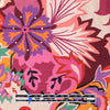 Italian 'floral mood' viscose knit - rose