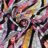 Italian 'watermark' viscose knit