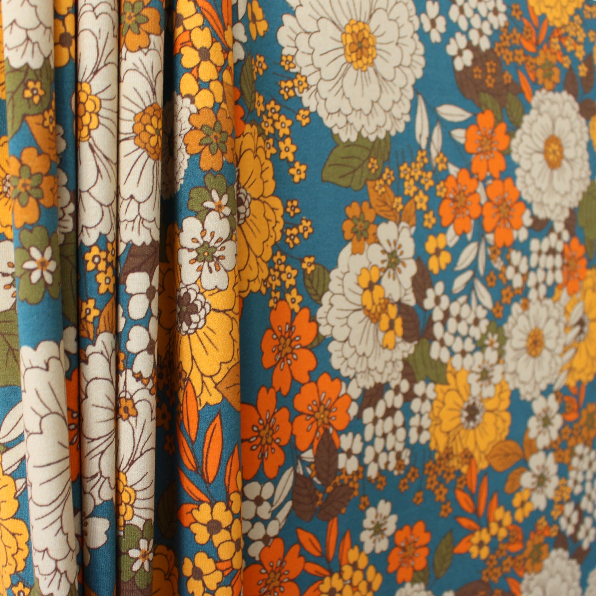 Italian 'feeling groovy' viscose knit