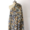 cotton sateen printed stretch woven 'butterfly effect'