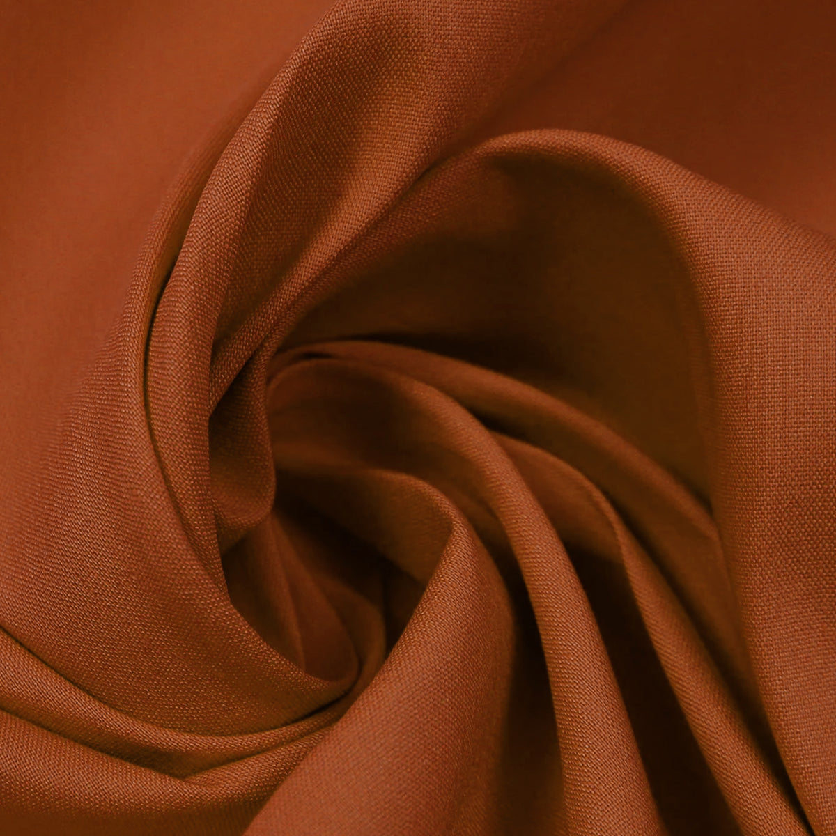 European linen/rayon stretch woven - pumpkin