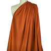 European linen/rayon stretch woven - pumpkin