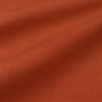 European linen/rayon stretch woven - pumpkin