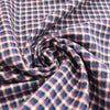 flannel, all-cotton super soft mid-weight woven - red/white/blue plaid
