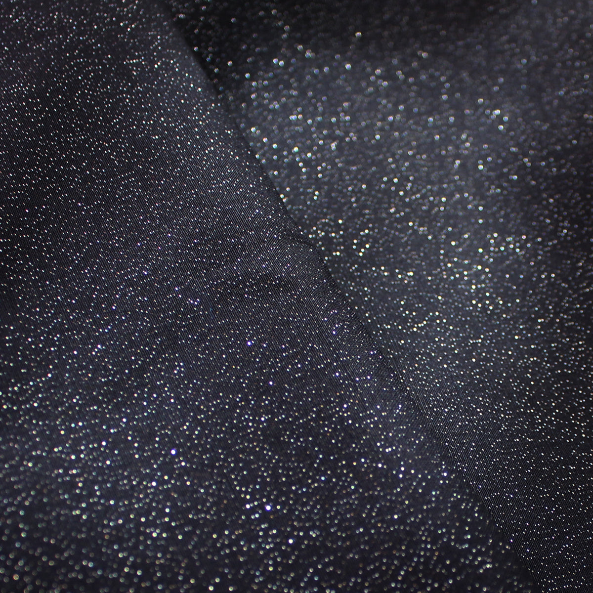 suiting, wool/Lurex stretch woven - midnight/silver