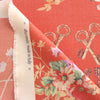 denim, wool mid-weight stretch "cross keys" printed panel
