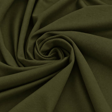 jersey knit, cotton/elastic extra-wide "workhorse" - olive