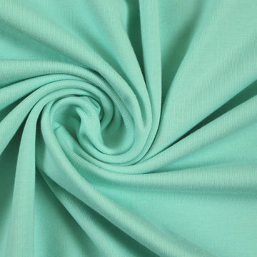jersey knit, cotton/elastic extra-wide "workhorse" - Caribbean blue