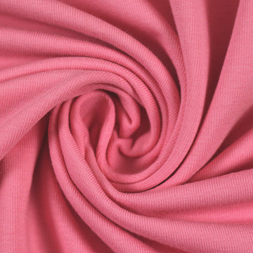 jersey knit, cotton/elastic extra-wide "workhorse" - candy pink