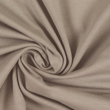 jersey knit, cotton/elastic extra-wide "workhorse" - greige
