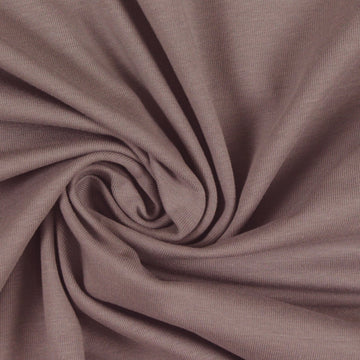 jersey knit, cotton/elastic extra-wide "workhorse" - dusky mauve