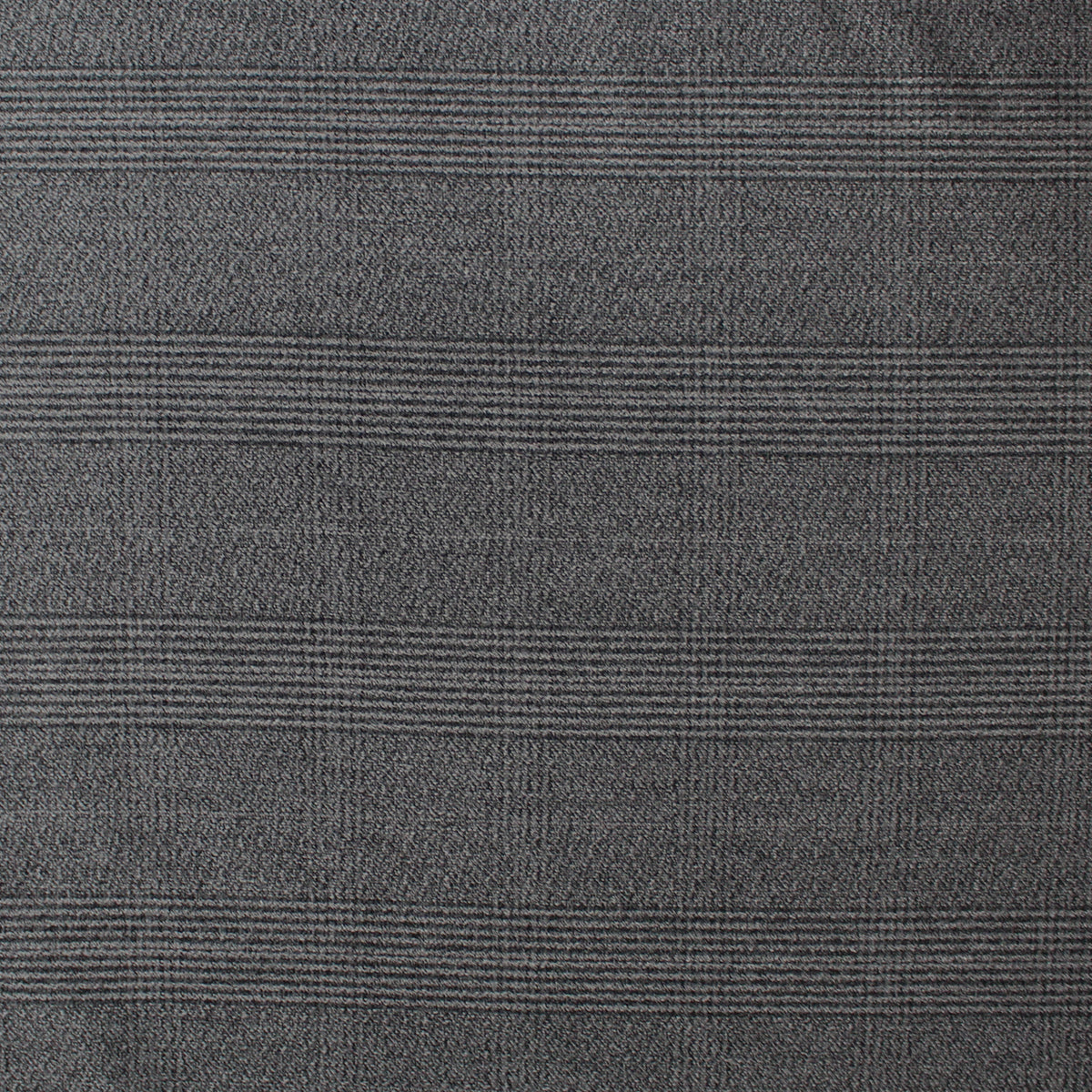 suiting, cotton crepe stretch - tonal gray Glen plaid