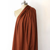 suiting, cotton/wool stretch diamond weave - brown patina