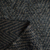sweater knit/coating, chunky luxury wool blend 'textured herringbone'