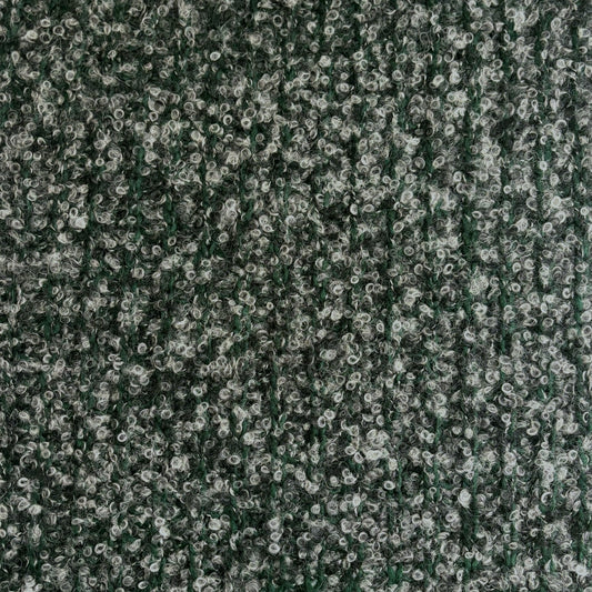 sweater knit/coating, chunky bouclé luxury wool blend 'mossy stone'