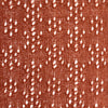 sweater knit, floral eyelet lightweight luxury wool blend - persimmon