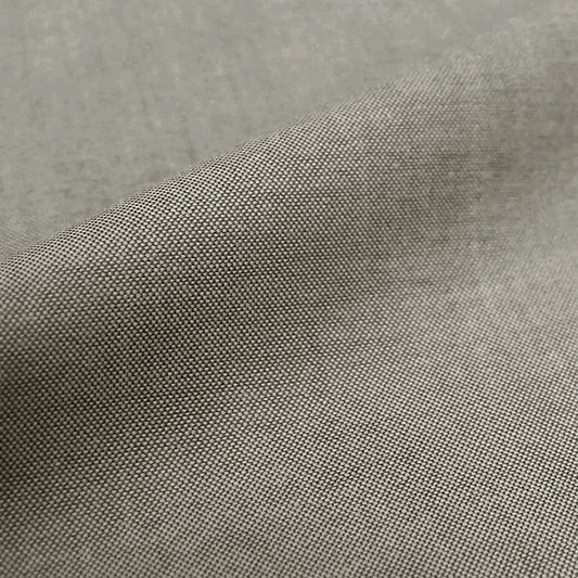 oxford cloth cotton shirting - espresso/white
