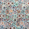 shirting, cotton stretch 'starburst' - spice