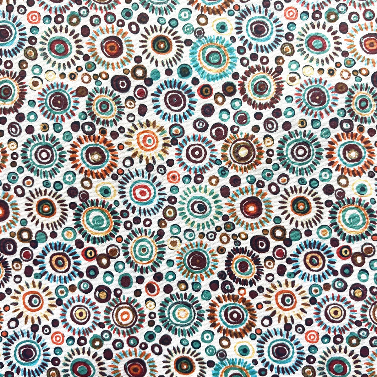 shirting, cotton stretch 'starburst' - spice