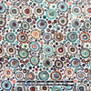 shirting, cotton stretch 'starburst' - spice