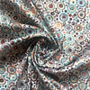 shirting, cotton stretch 'starburst' - spice