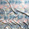 silk, blouseweight overprinted jacquard 'Monet's waterlily'