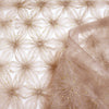 tulle, textured novelty occasionwear 'shimmering snowflake' - ballet pink