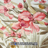 voile, Tencel blend printed woven 'breezy tropics' - salmon/maize