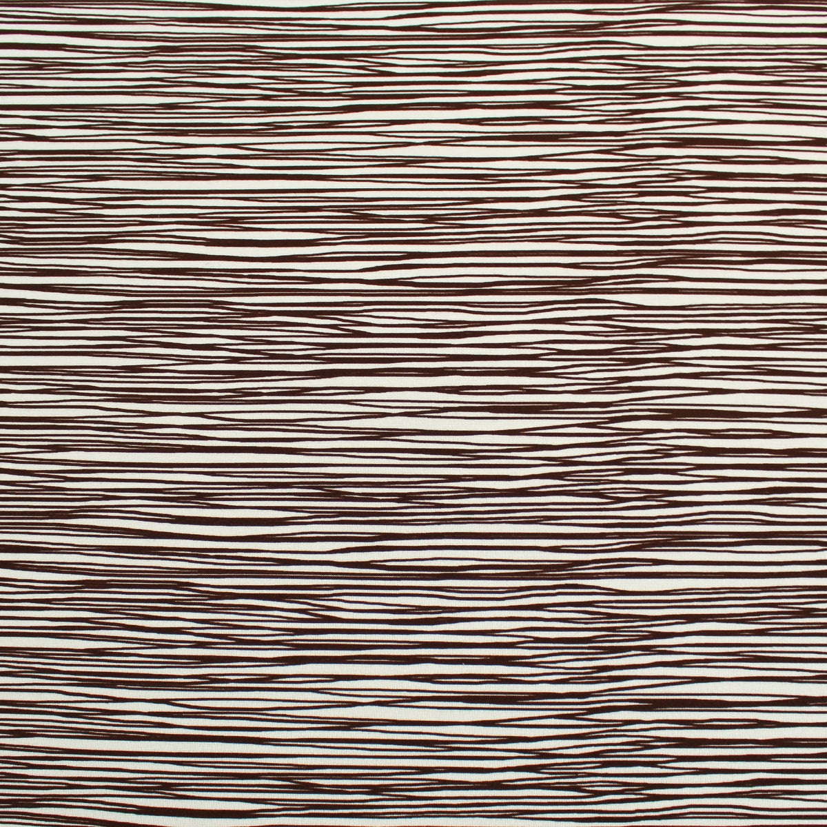 jersey knit, rayon/Spandex 'cocoa stripes', Oeko-Tex cert.