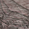jersey knit, rayon/Spandex 'cocoa stripes', Oeko-Tex cert.