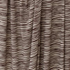 jersey knit, rayon/Spandex 'cocoa stripes', Oeko-Tex cert.
