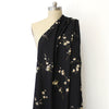 challis, printed viscose woven 'delicate flowers'