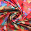 jersey, cotton/elastic Dutch knit print 'color frenzy', Oeko-Tex cert.