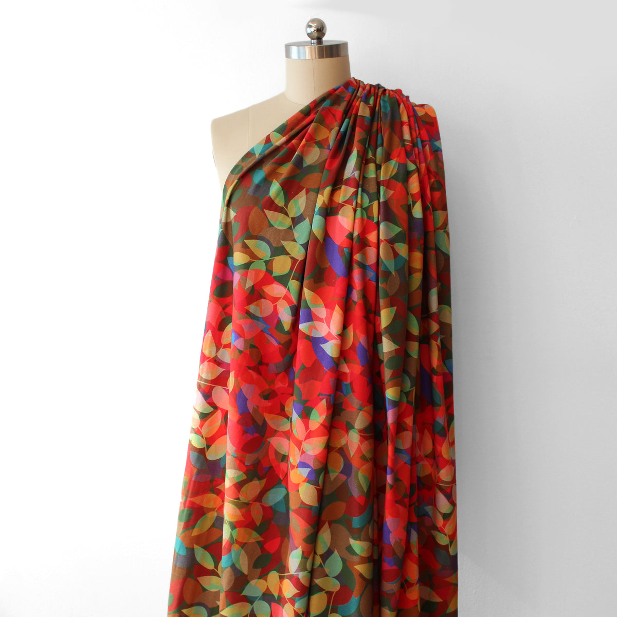 jersey, cotton/elastic Dutch knit print 'color frenzy', Oeko-Tex cert.