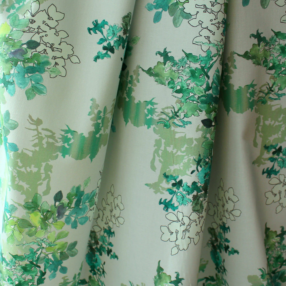 shirting, cotton stretch 'dappled shade'