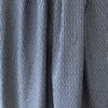 denim, reversible stripe/diamond textured novelty weave