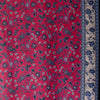 poplin, cotton woven border print 'batiky floral'