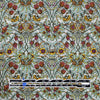crinkled crepe, viscose woven 'nouveau flowers'