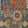 challis, viscose woven clip weave/print 'boho bazaar'