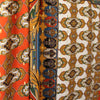 challis, viscose woven clip weave/print 'boho bazaar'