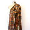 challis, viscose woven clip weave/print 'boho bazaar'