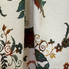 suiting, overprinted cotton jacquard woven 'rambling vine'
