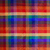 silk dupioni, madras-style 'prism check' *LIMITED YARDAGE*