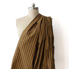 silk jacquard, vertical stripe 'antique golden stripes'