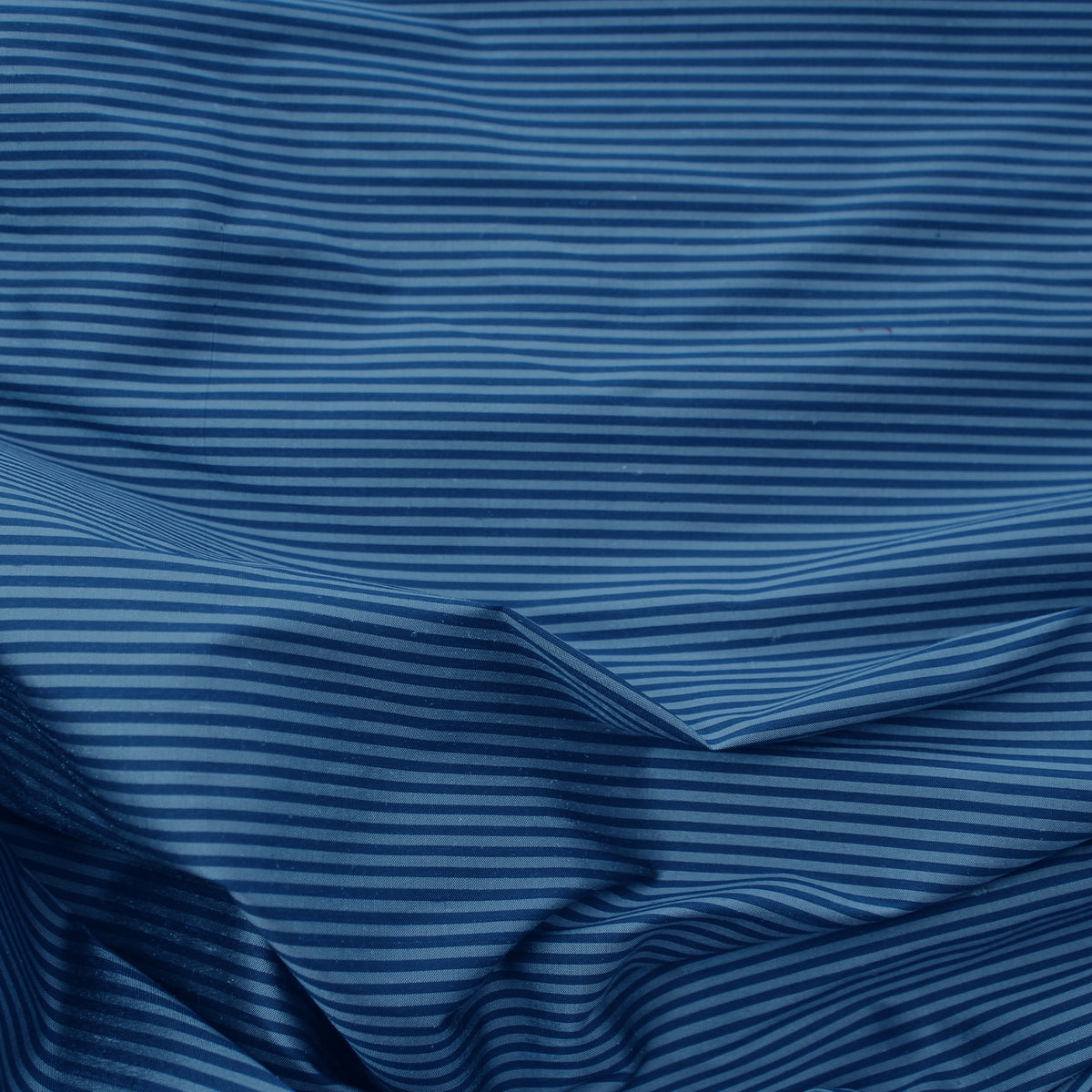 silk jacquard, yarn-dye stripe 'luminescent ocean'