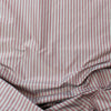 silk taffeta, vertical stripe - cool pink/fog gray