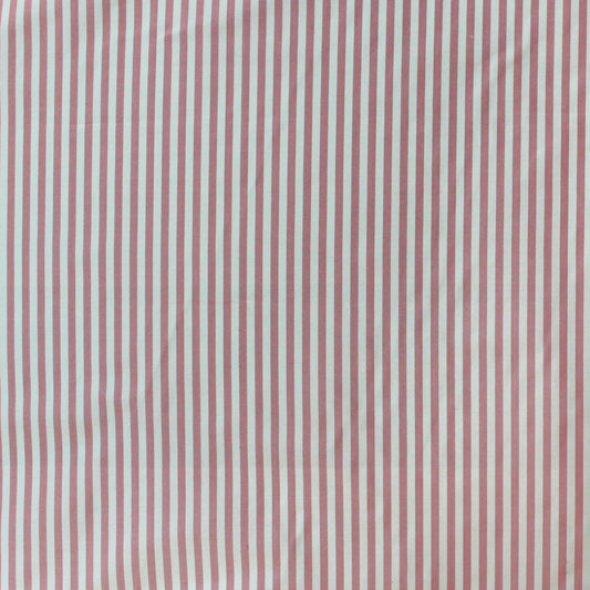 silk taffeta, vertical stripe - cool pink/fog gray