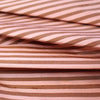 silk dupioni, yarn-dye stripe - strawberry mousse